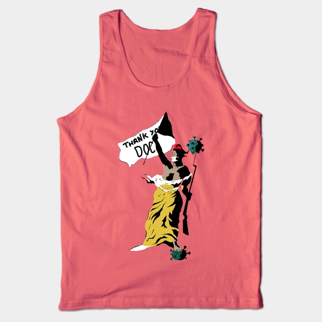 Thank you doctor Tank Top by DrTigrou